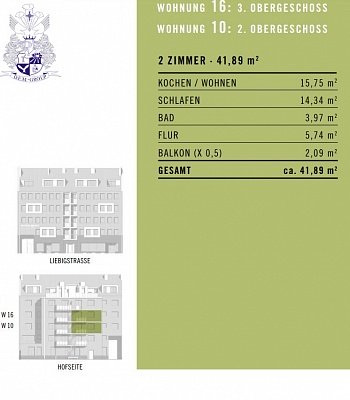     50823 Köln,  Neuehrenfeld, 41,89 m2