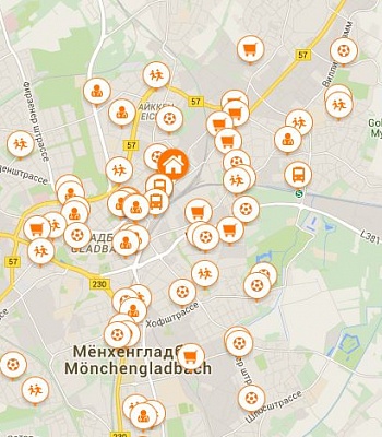     41061 Mönchengladbach,   43,48 m2