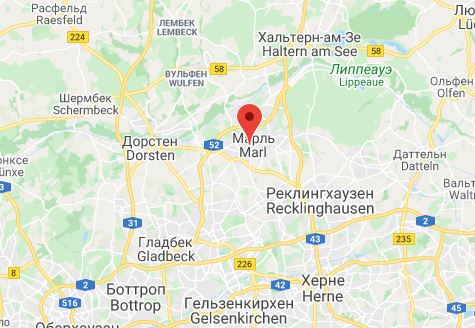 Земельный участок в Германии в центре Marl, 1429 м2