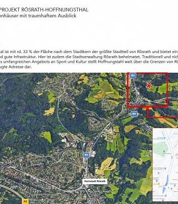 Земельный участок в Германии в 51503 Rösrath (есть предв. разрешение на строительство), 2458 м2