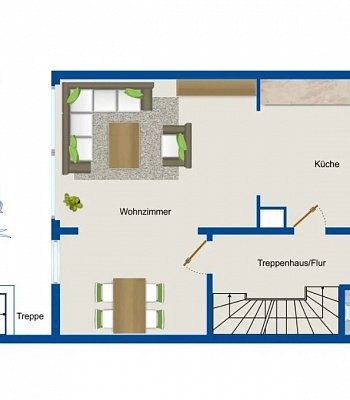 Дом в Германии в  40597 Düsseldorf, Benrath, 151m2 (участок 220 м2)