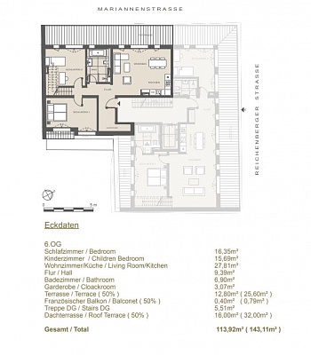 �������� � �������� � 10999 Berlin, Kreuzberg, 113,92 m2