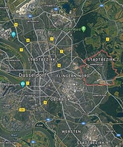 Земельный участок в Германии в 40625 Dusseldorf / Gerresheim, 585 м2