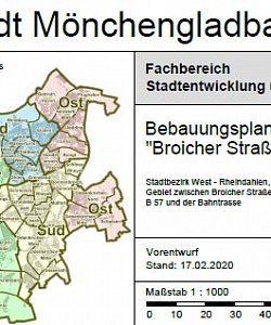 Земельный участок в Германии в 41179 Mönchengladbach, 1249,28 м2