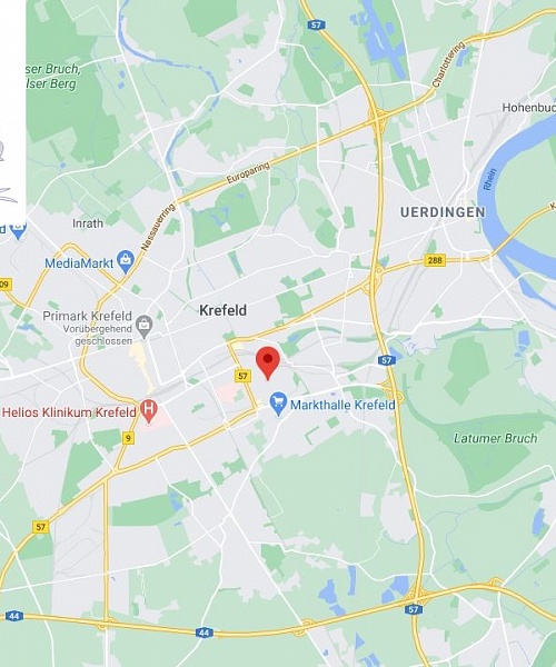 Инвест проект земельный участок в Германии в самом центре 47809 Krefeld, 1703 m²