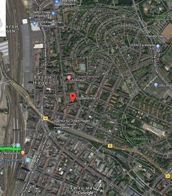 Доходный дом в Германии в самом центре в Hagen, 690 м² (участок земли 814 м²) 