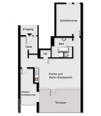 Квартира в Германии в 40878 Ratingen, 106 m2